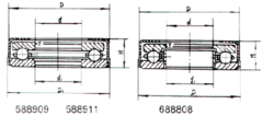 Подшипник (45х73х17) TSS DMD1000/Bearing