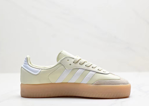 Kith x Clarks x adidas Samba 'Light Green/White/Gum' 