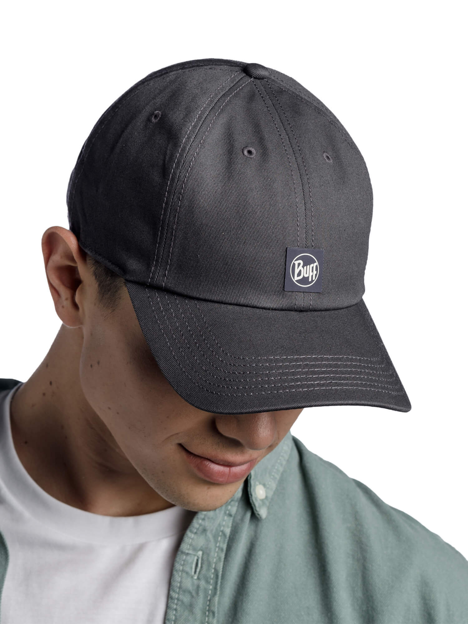 Бейсболка Buff Baseball Cap Low Crown Zire Graphite - 7