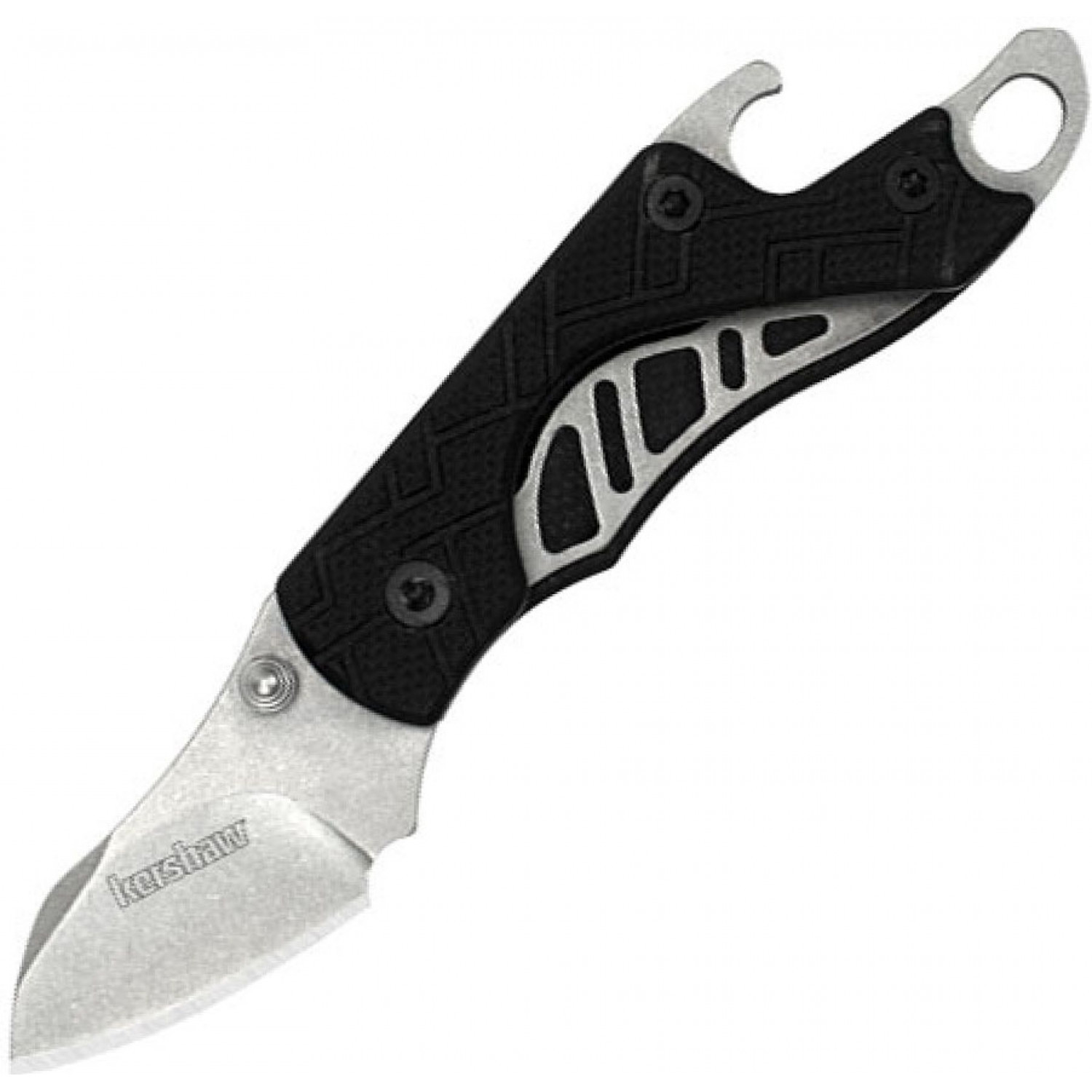 Складной нож Kershaw Cinder, сталь 3Cr13, рукоять GFN, чёрный