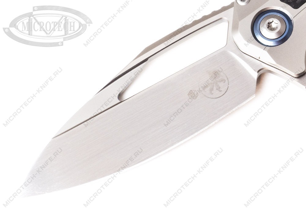 Нож Microtech Matrix 165C-4CFITI Titanium CF Hand Rubbed Satin