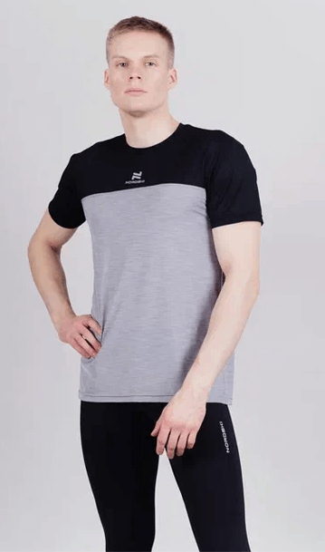 Мужской комплект для тренировок Nordski Pro Energy grey-black - 2