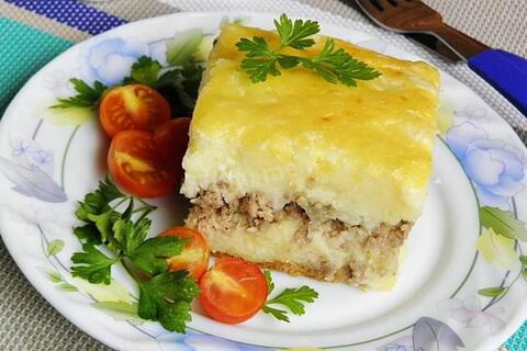Запеканка картофельная с мясом