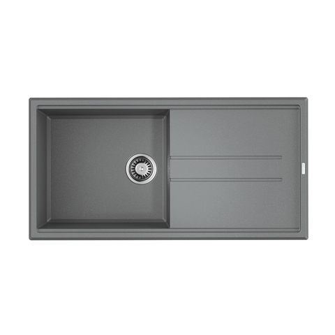 Omoikiri Tedori 100-GR 4993567 Кухонная мойка Tetogranit/leningrad grey