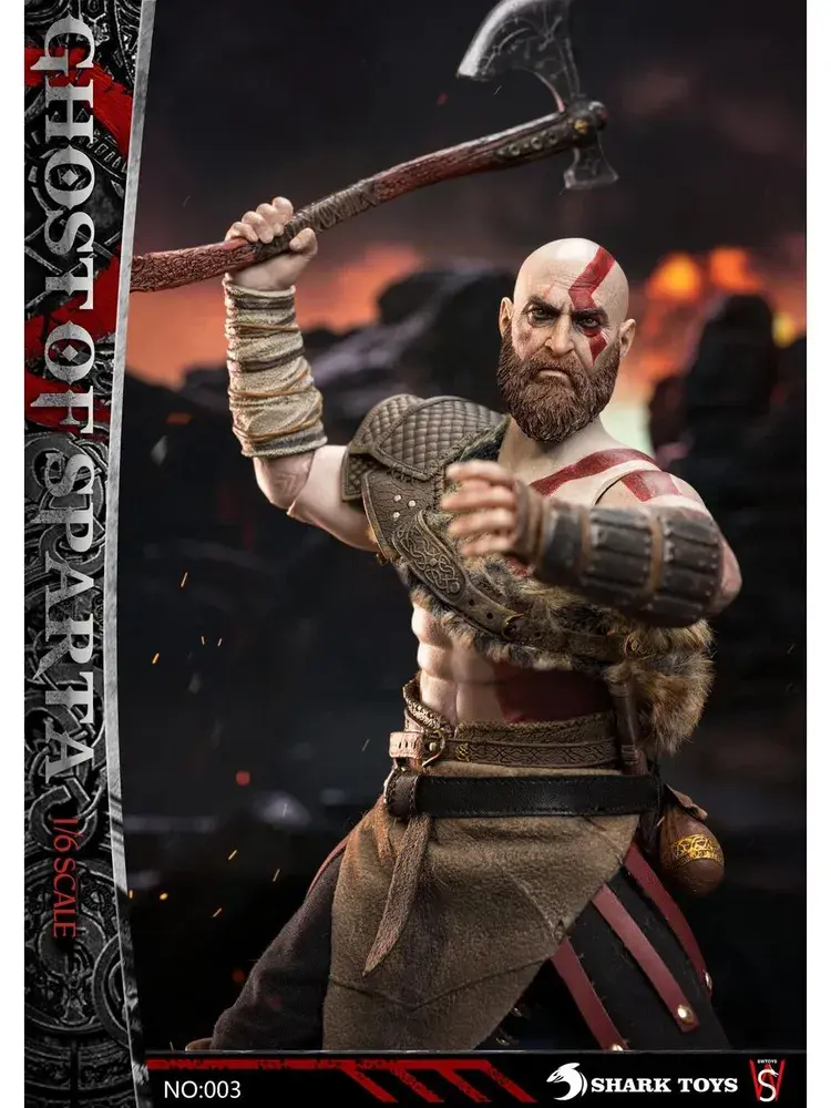 Фигурка Кратос Призрак Спарты из игры Бог Войны 1/6