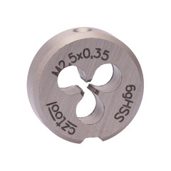 Плашка М 2,5х0,35 DINEN22568 HSS 6g 16х5мм Bucovice(CzTool) 240026 (K)