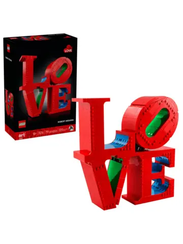 Конструктор Art 31214 Скульптура "LOVE"