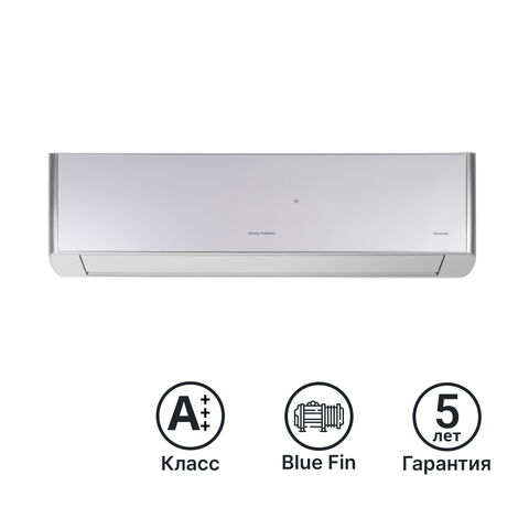 Купить Тепловой насос Royal Thermo Феникс Сильвер (Fenix DC) RTFI-24HN8/silver недорого со склада в Хабаровске, Якутске, Владивостоке, Южно-Сахалинске, Благовещенске