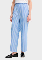 Брюки KARL LAGERFELD Autograph Striped Poplin Pants