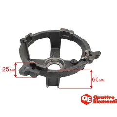 Крышка QUATTRO ELEMENTI КМ50-380 двигателя задняя (248-504-033)