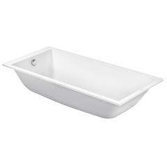 Duravit 791203000001000 Слив-перелив d90 мм, квадратно-овальный фото