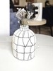 Ваза Black line narrow mouth vase B — фото 2