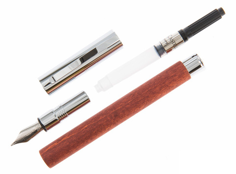 Перьевая ручка Faber-Castell Ambition Pearwood Brown перо F