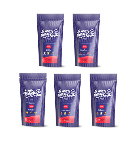 Кофе в зёрнах Nivona «Torrefacto collection» (5 x 200g)