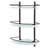 WasserKRAFT Isar K-3633 Полка косметическая, цвет: бронза