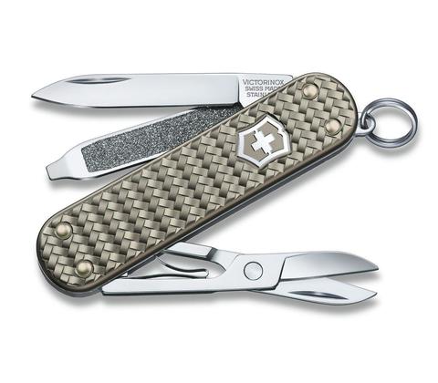 Нож-брелок Victorinox Classic Precious Alox, Infinite Gray (0.6221.4031G)