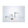 Hansgrohe Talis E 71715000 Смеситель для раковины однорычажный с донным клапаном