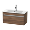 Duravit Ketho KT642307979 База под раковину 410x800x385, 1 выдв. ящик, цвет орех натуральный