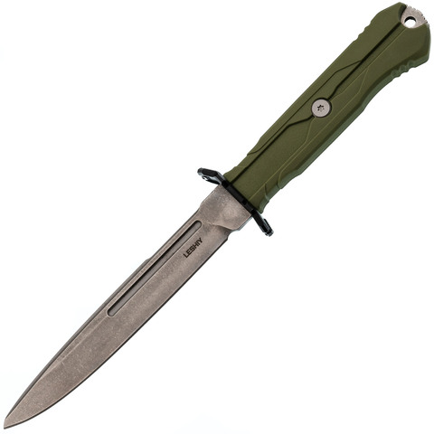 Нож Mr.Blade Leshiy, AUS-8 SW, Elastron OD, MB390-SW/OD