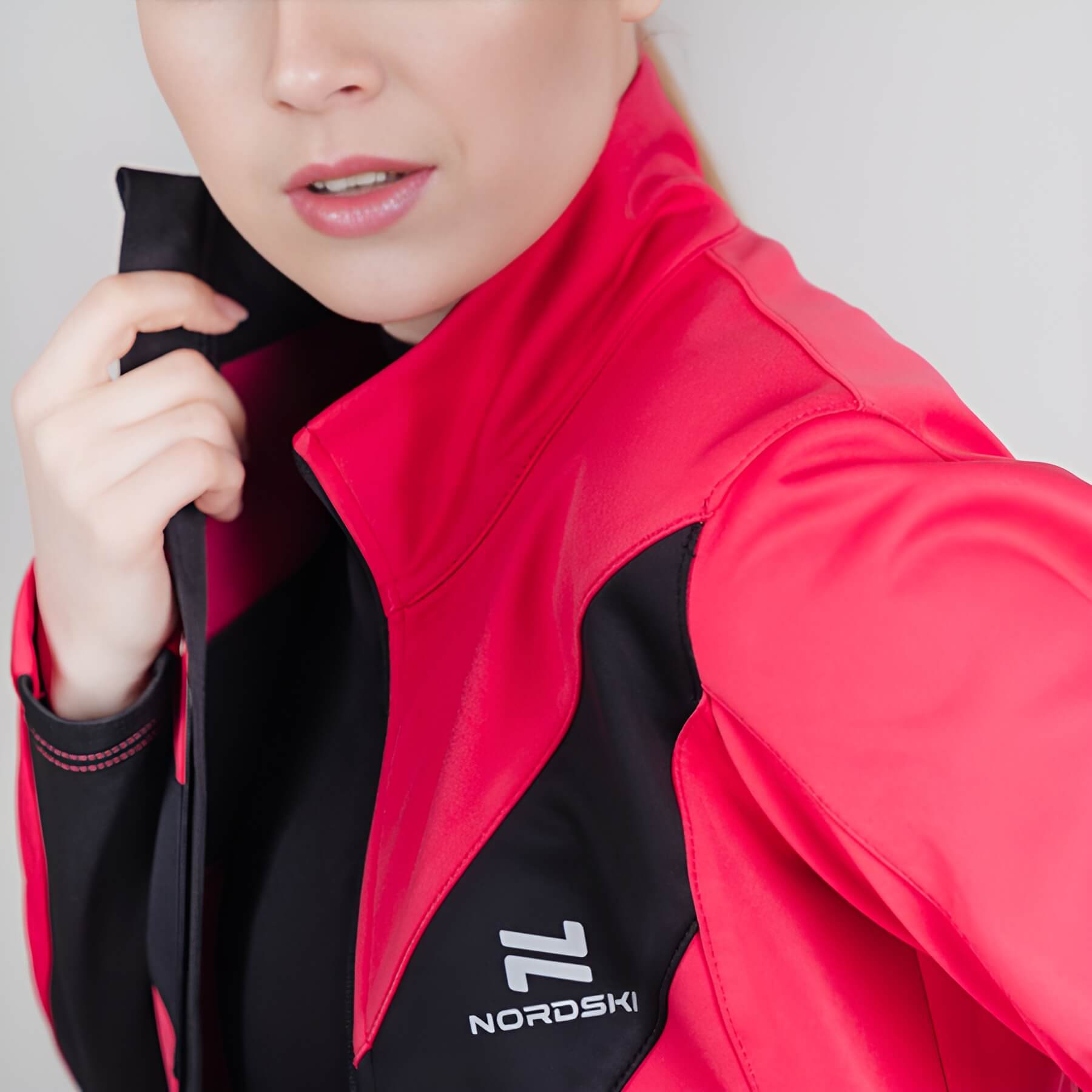 Nordski Base Active утепленный разминочный костюм женский pink - 7