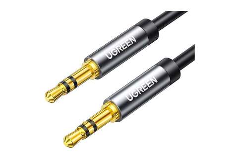 Кабель  UGREEN AV119 (10733) 3.5mm Male to 3.5mm Male Cable 1m - Black