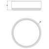 Gessi Inciso 58525#149 Мыльница настольная, цвет: белый/finox