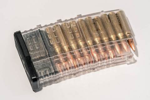 Магазин Pufgun Сайга-308 на 20 патронов, прозрачный