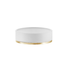 Gessi Inciso 58525#246 Мыльница настольная, цвет: белый/золото фото