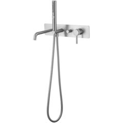 Allen Brau Priority 5.31A06-BN Смеситель для ванны (с внутренней частью), цвет: никель фото