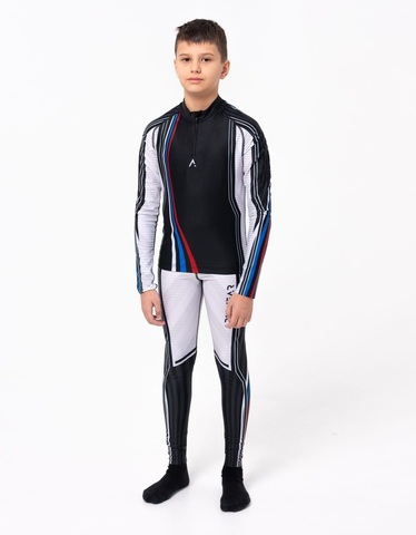 Детский гоночный комбинезон Arswear Russia Kids белый