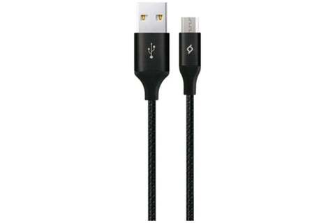 Кабель TTEC AlumiCable USB-A to Micro USB Charge/Data Cable 2.0 XXL, 3м, черный