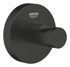 Крючок для банного халата GROHE Essentials, черный матовый (1024602430)