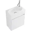 BelBagno PIETRA MINI-460-1A-SO-BL-R База под раковину подвесная с одной дверкой Bianco Lucido