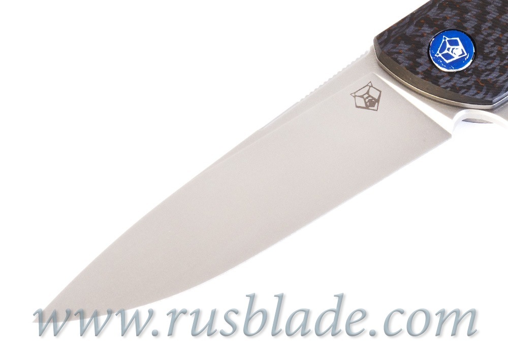Shirogorov F3 M390 Exclusive Orange CF MRBS - фотография 