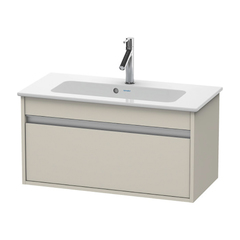 Duravit Ketho KT642309191 База под раковину 410x800x385, 1 выдв.ящик, цвет серо-коричневый фото