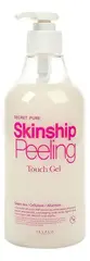 Elizavecca Увлажняющая пилинг-скатка для лица и тела Secret Pure Skinship Peeling Touch Gel, 500 мл