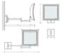 Decor Walther 0121600 Косметическое зеркало с подсветкой, цвет: хром