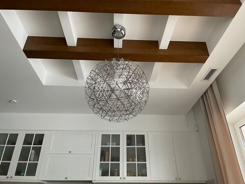 Люстра Raimond Sphere хром диаметр 127см.