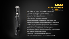 Фонарь Fenix LD22, 300lm