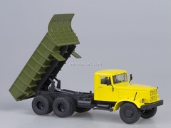 KRAZ-256 B1 Tipper yellow-green 1:43 AutoHistory