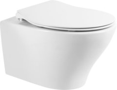 BelBagno Acqua BB340CHR Унитаз подвесной безободковый, цвет: белый фото