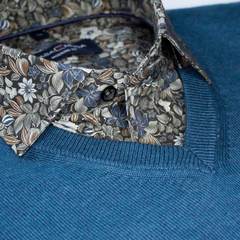 Сорочка мужская Casamoda Modern Fit 313734800-750 с цветочным рисунком