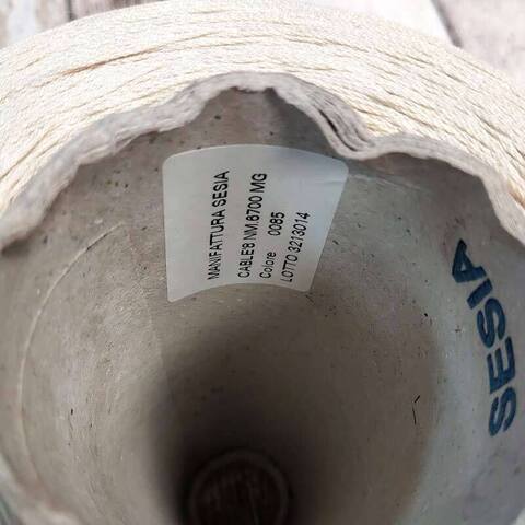 Хлопок мерсеризованный SESIA CABLE 670 бежево-оливковый