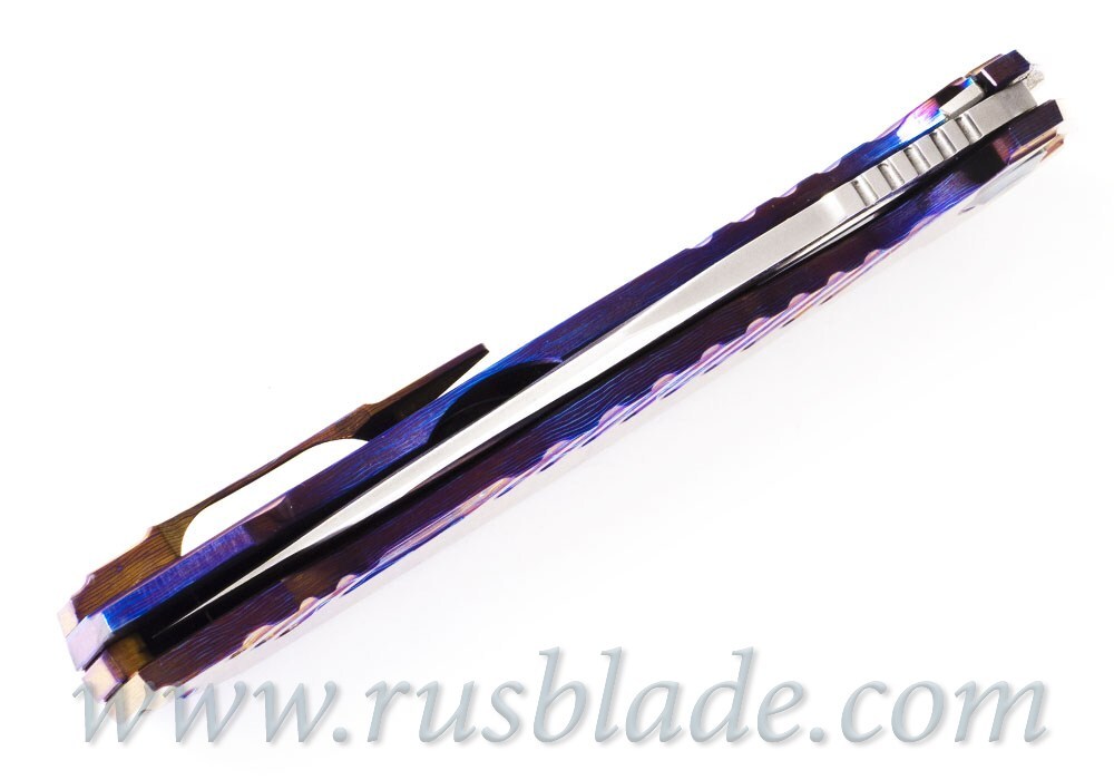 Cheburkov Full Custom Bear Damascus Timascus - фотография 