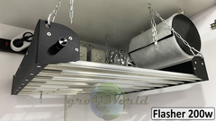В180хД80хШ60 ГроуБокс FLASHER 200W или Rootster Board 250W LED SUPERSILENT