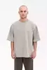 Футболка Kultura oversize Basic светло-серый