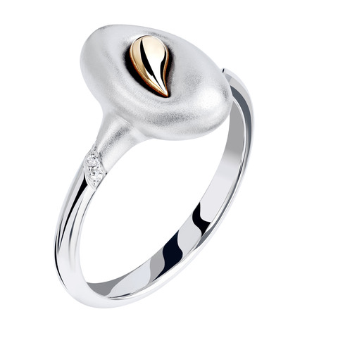Кольцо с Бриллиантами, R0150-0/2