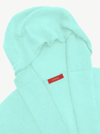 Кардиган с капюшоном из хлопка