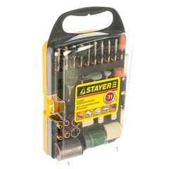 STAYER 71 предм., набор мини-насадок для гравировальных машин (29902-H71)
