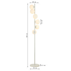 Светильник напольный Scala Balls 160cm